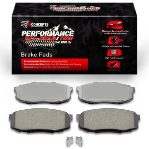 Toyota Tundra Brake Pads - Rear - R1 Concepts - Off-Road/Tow - `07-`22 Toyota Tundra Brake Pads - Rear - R1 Concepts - Off-Road/Tow - `07-`22